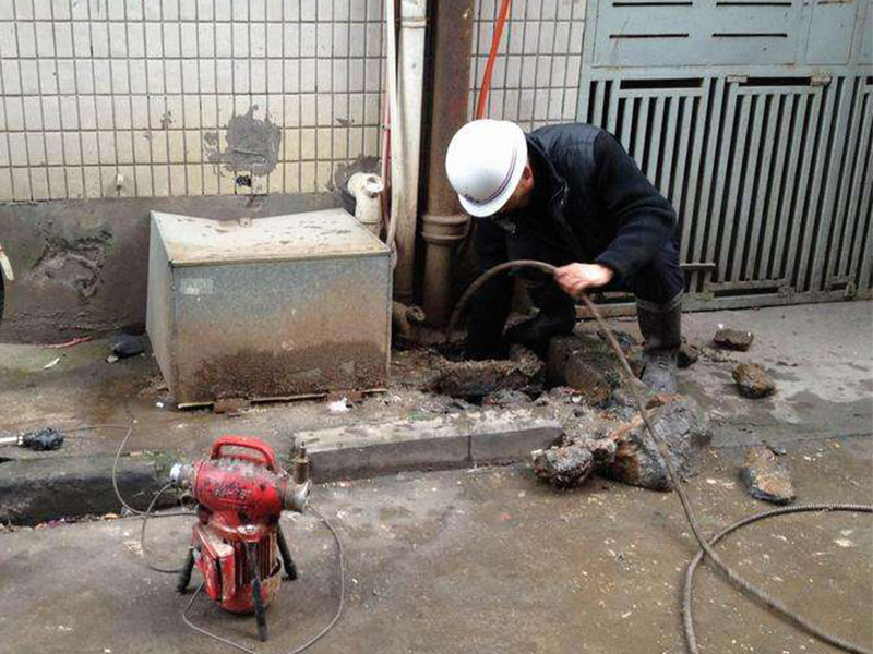 夹江疏通下水道-洗菜池疏通