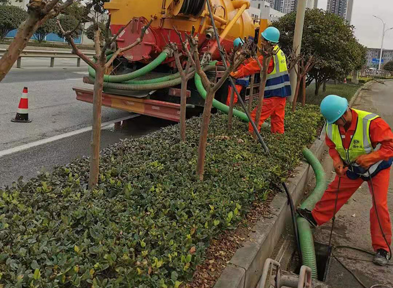 夹江市政管道清淤